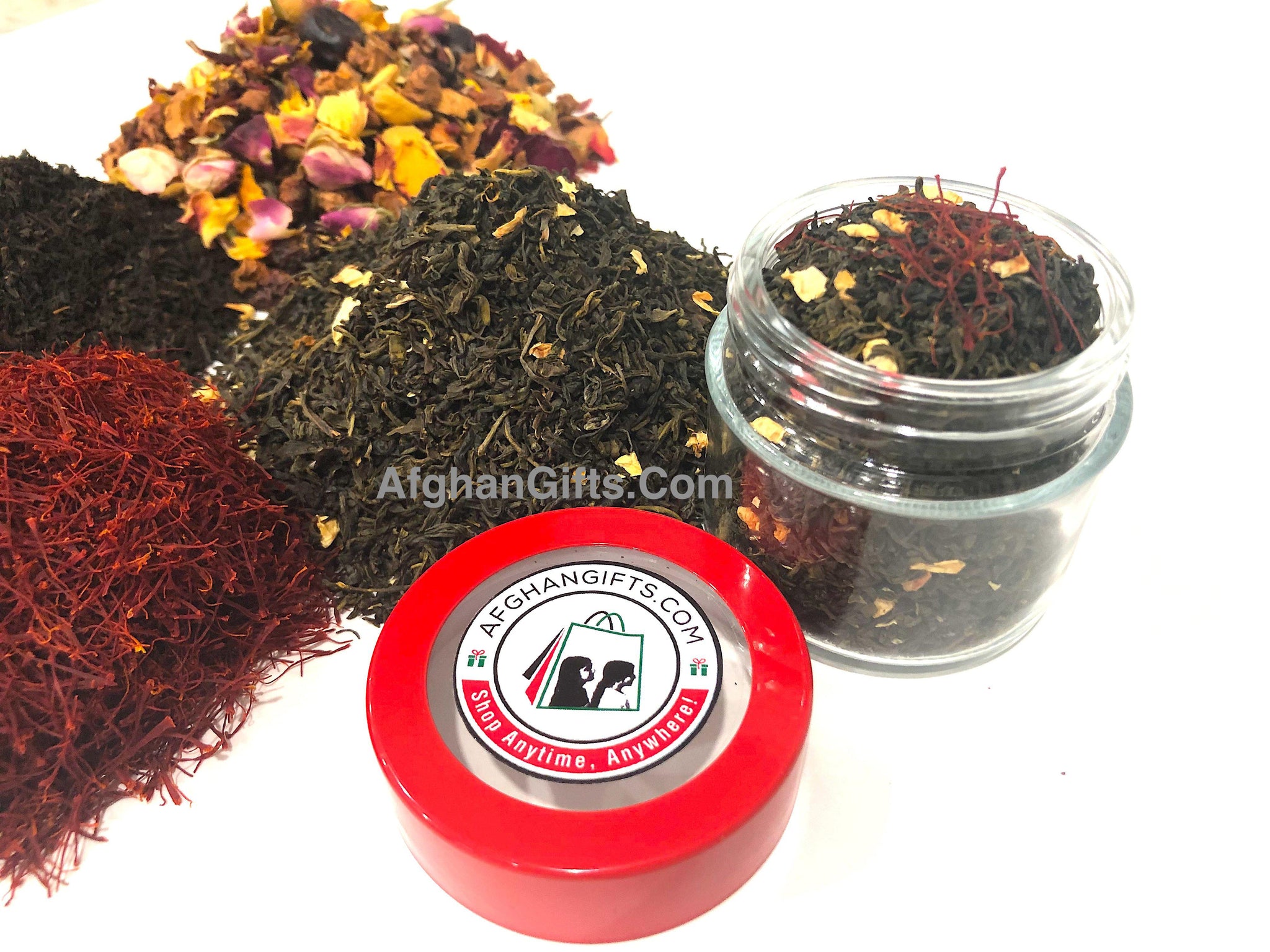 Gift Pack 1 - Afghan Saffron & Tea Collection - Afghan Gifts Shop